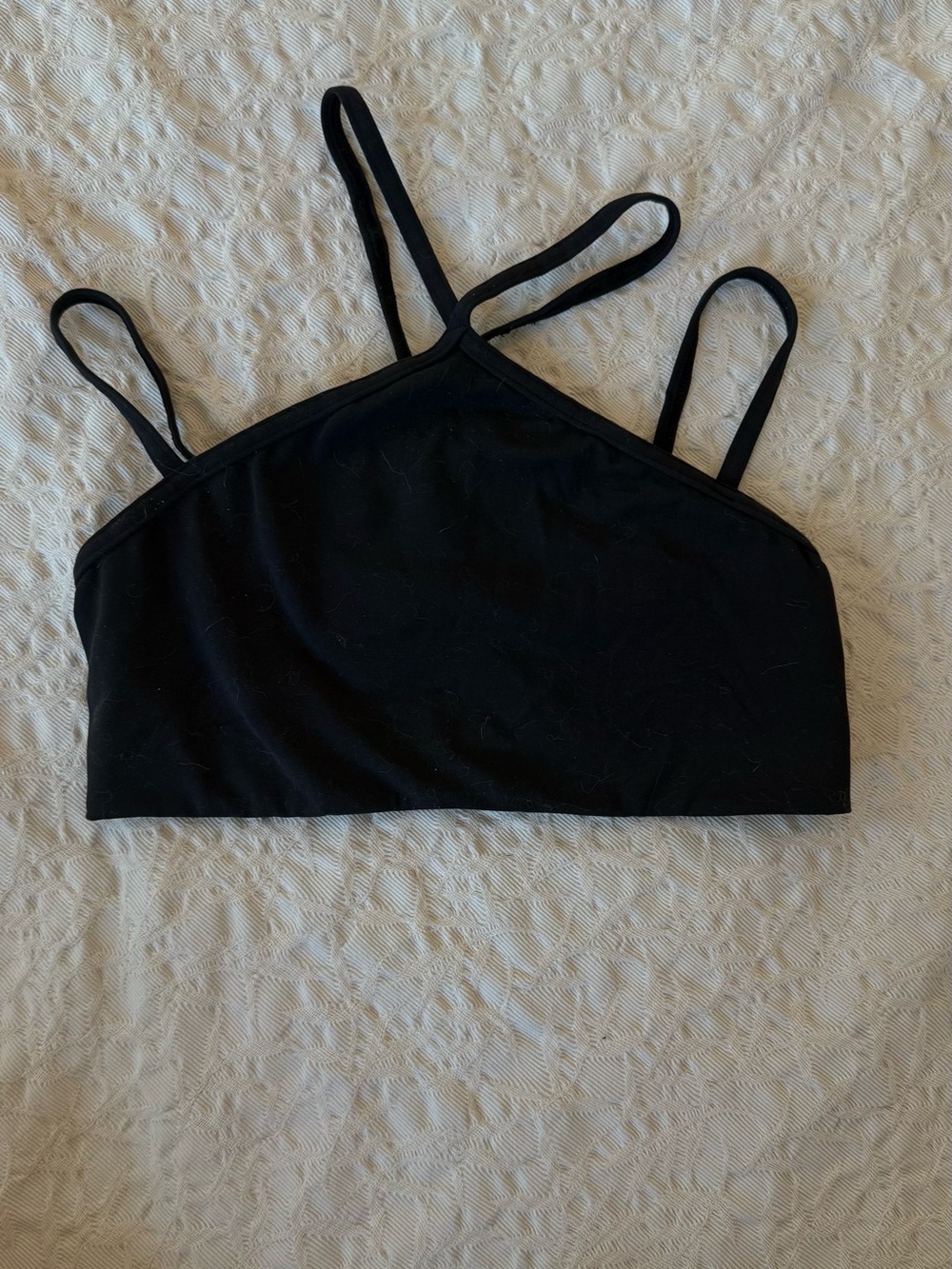 lululemon athletica Black Strappy Sports Bralette